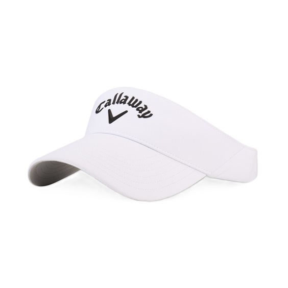Callaway Liquid Metal Herren Visor, weiss/schwarz