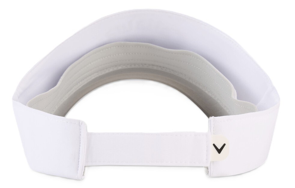 Callaway Liquid Metal Herren Visor, weiss/schwarz