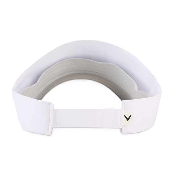 Callaway Liquid Metal Herren Visor, weiss/schwarz