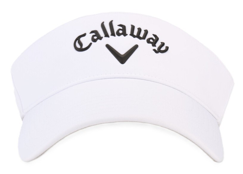 Callaway Liquid Metal Herren Visor, weiss/schwarz