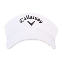Callaway Liquid Metal Herren Visor, weiss/schwarz