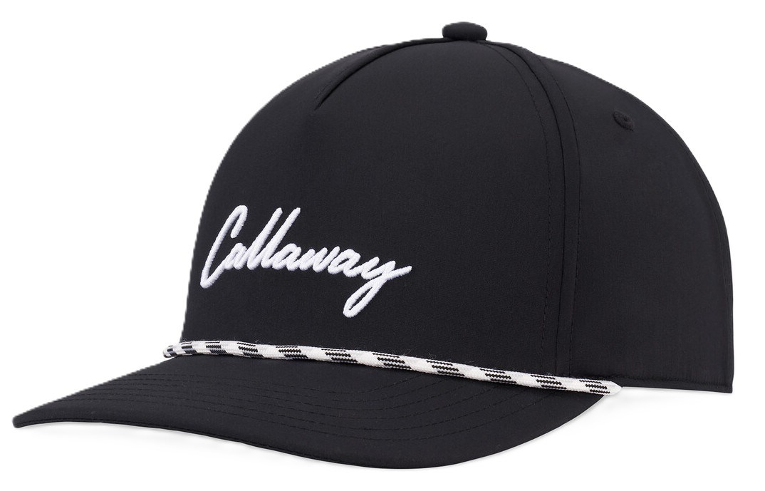 Callaway Birdie Putt Rope Herren Cap, schwarz