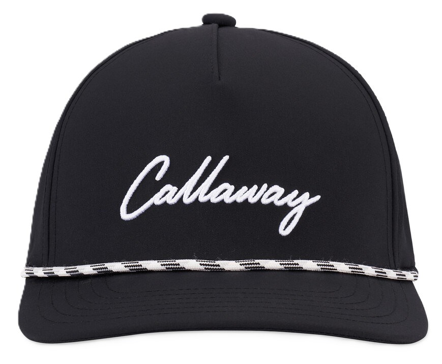 Callaway Birdie Putt Rope Herren Cap, schwarz