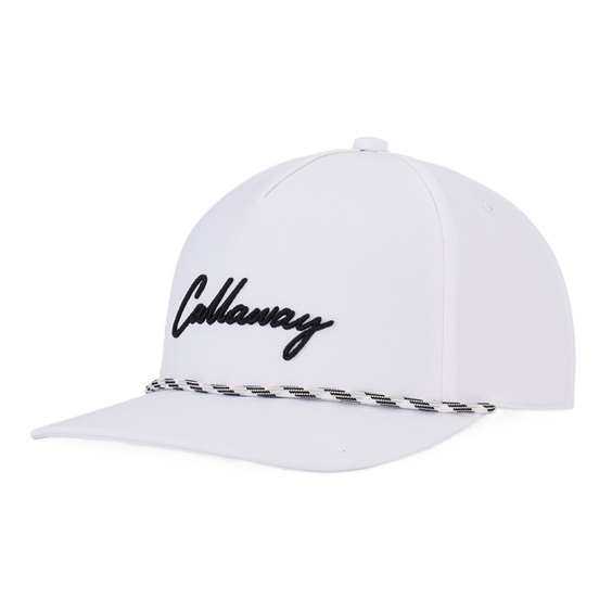 Callaway Birdie Putt Rope mens cap, white