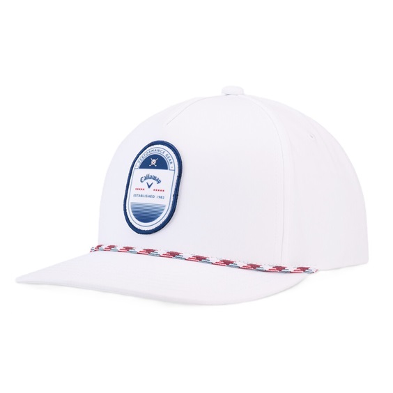 Callaway Birdie Brigade Herren Cap, weiss