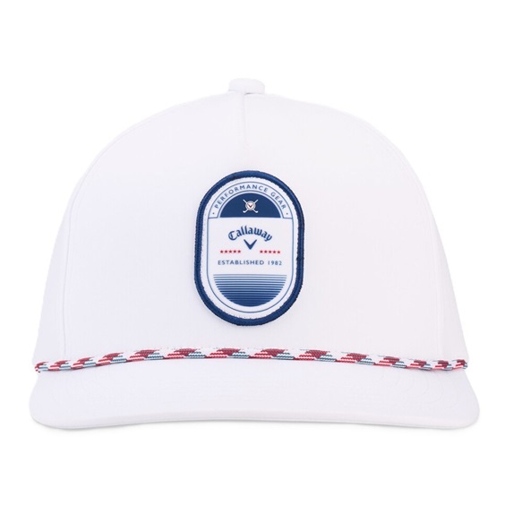 Callaway Birdie Brigade Herren Cap, weiss