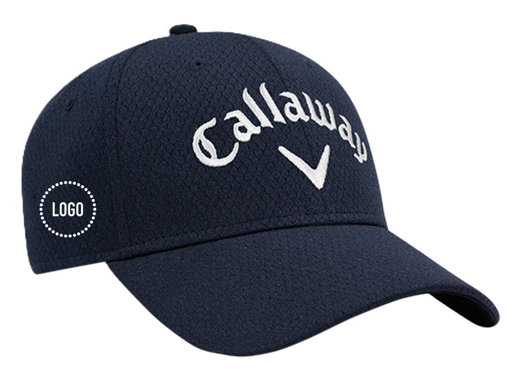 Callaway Performance Side Crest Structured logo  czapka z daszkiem, granatowa