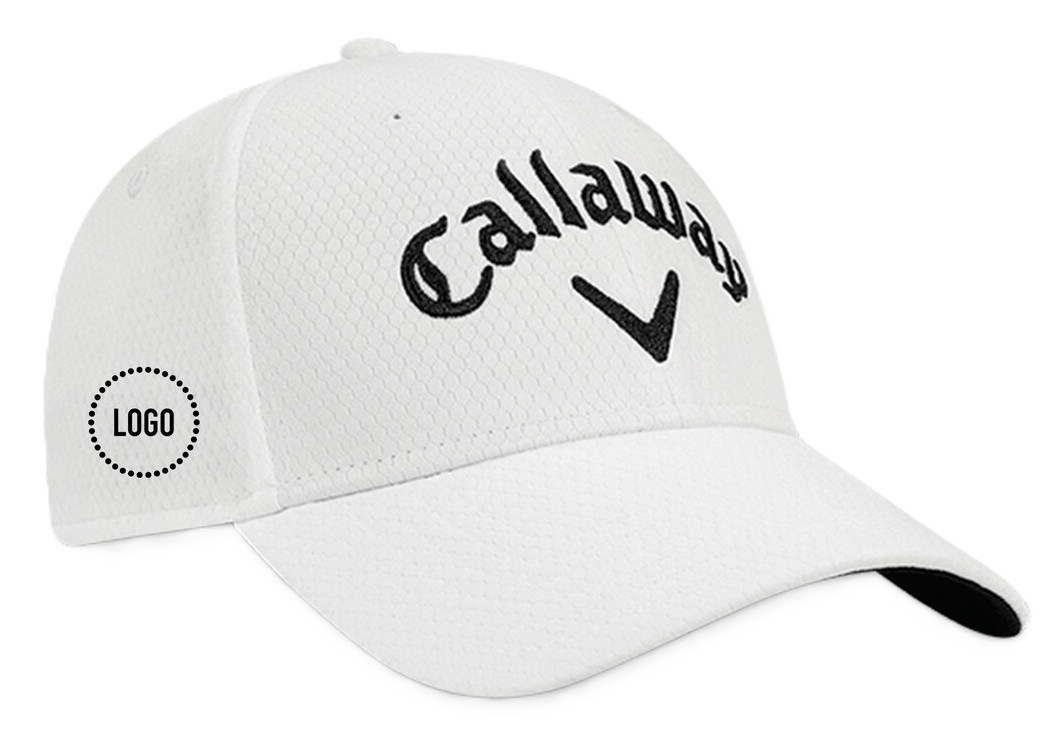 Callaway Performance Side Crest Structured logo Cap, weiss