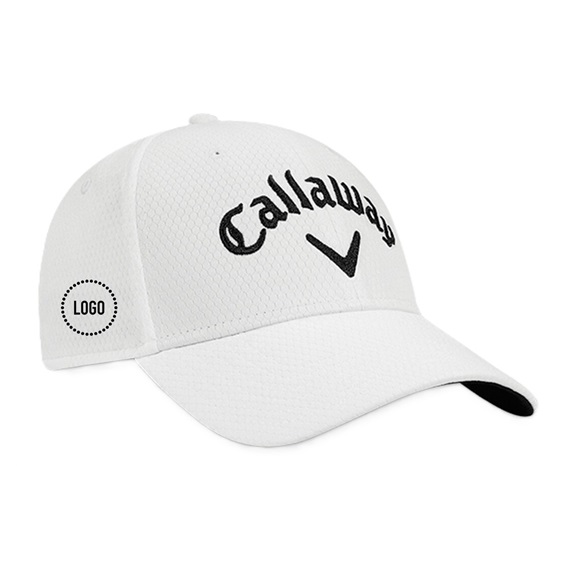 Callaway Performance Side Crest Structured logo Cap, weiss