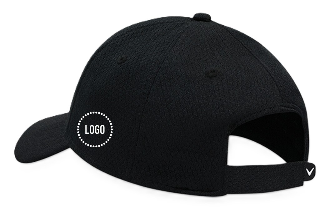 Callaway Performance Side Crest Structured logo Cap, schwarz