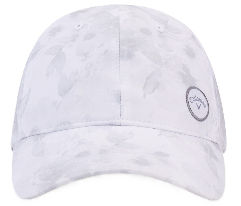 Callaway Hightail Damen Cap, weiss/Aquarell-Blumenprint