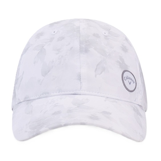 Callaway Hightail Damen Cap, weiss/Aquarell-Blumenprint
