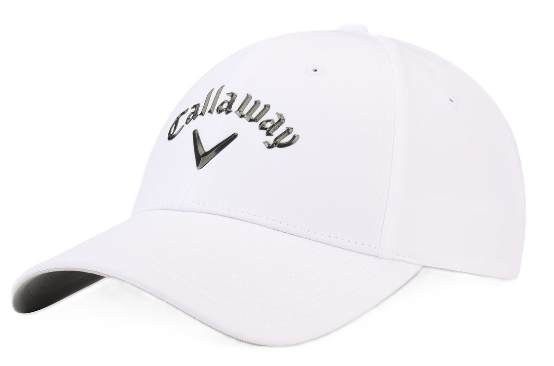 Callaway Liquid Metal Damen Cap, gunmetal/weiss