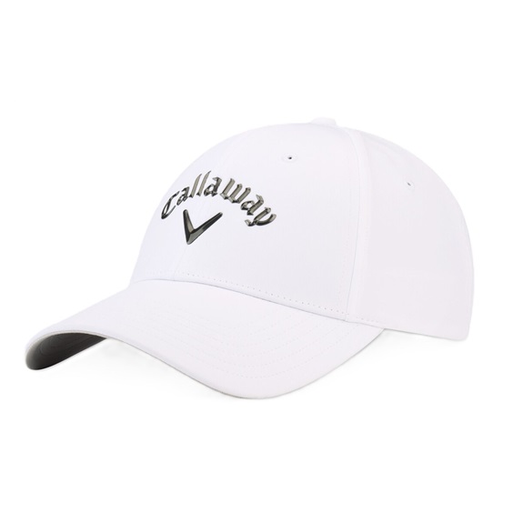 Callaway Liquid Metal Damen Cap, gunmetal/weiss