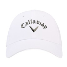 Callaway Liquid Metal Damen Cap, gunmetal/weiss