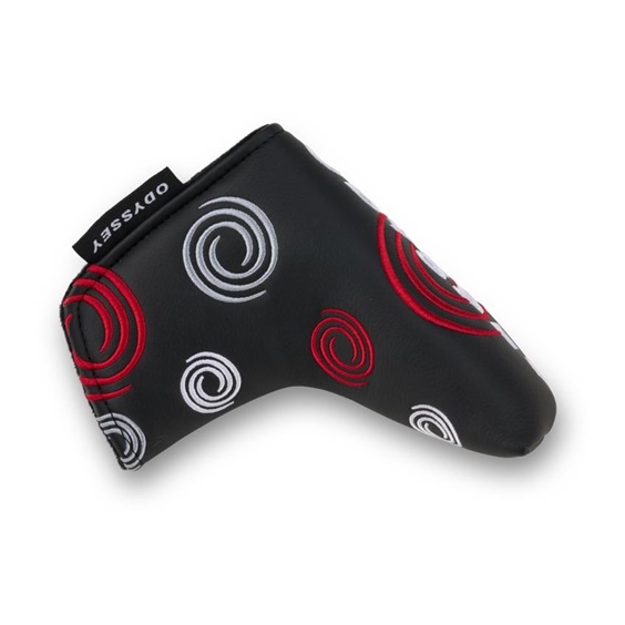 Odyssey Tour Swirl Blade Putter Headcover, schwarz