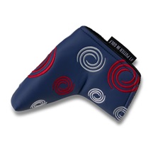 Odyssey Tour Swirl Blade Headcover, dunkelblau