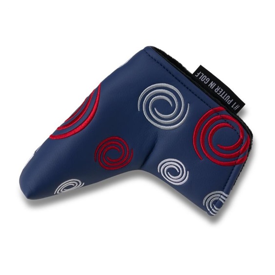 Odyssey Tour Swirl Blade Headcover, dunkelblau