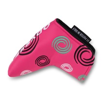 Odyssey Tour Swirl Blade Putter Headcover, rosa