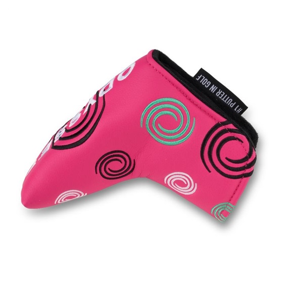 Odyssey Tour Swirl Blade Putter Headcover, rosa