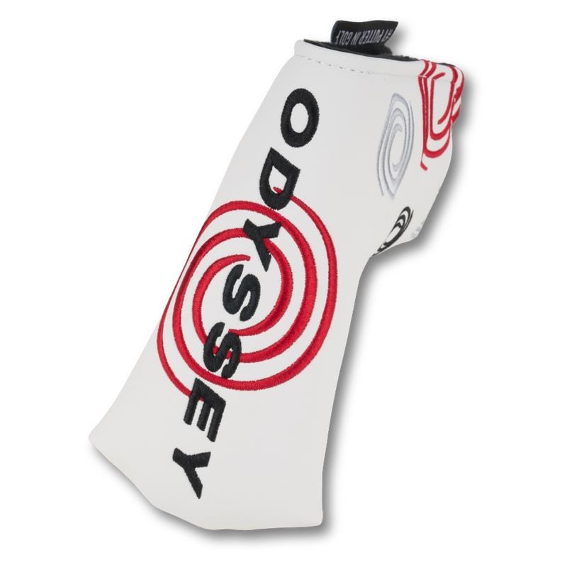 Odyssey Tour Swirl Blade Putter Headcover, weiss