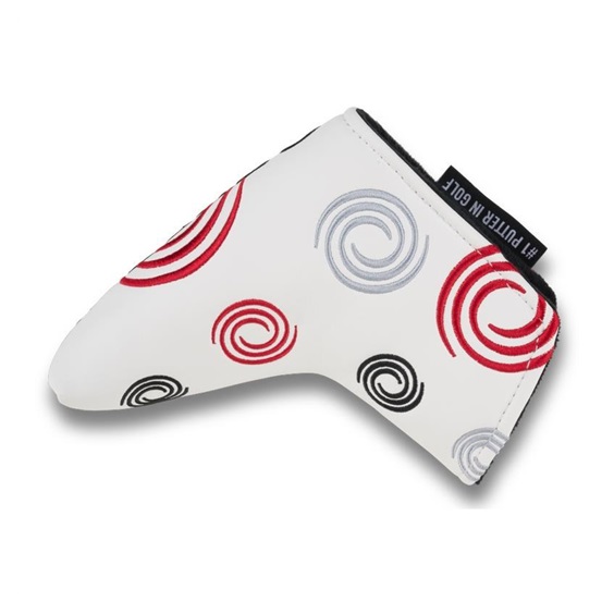 Odyssey Tour Swirl Blade Putter Headcover, weiss