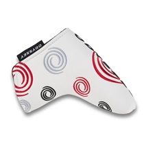 Odyssey Tour Swirl Blade Putter Headcover, weiss