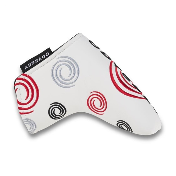 Odyssey Tour Swirl Blade Putter Headcover, weiss
