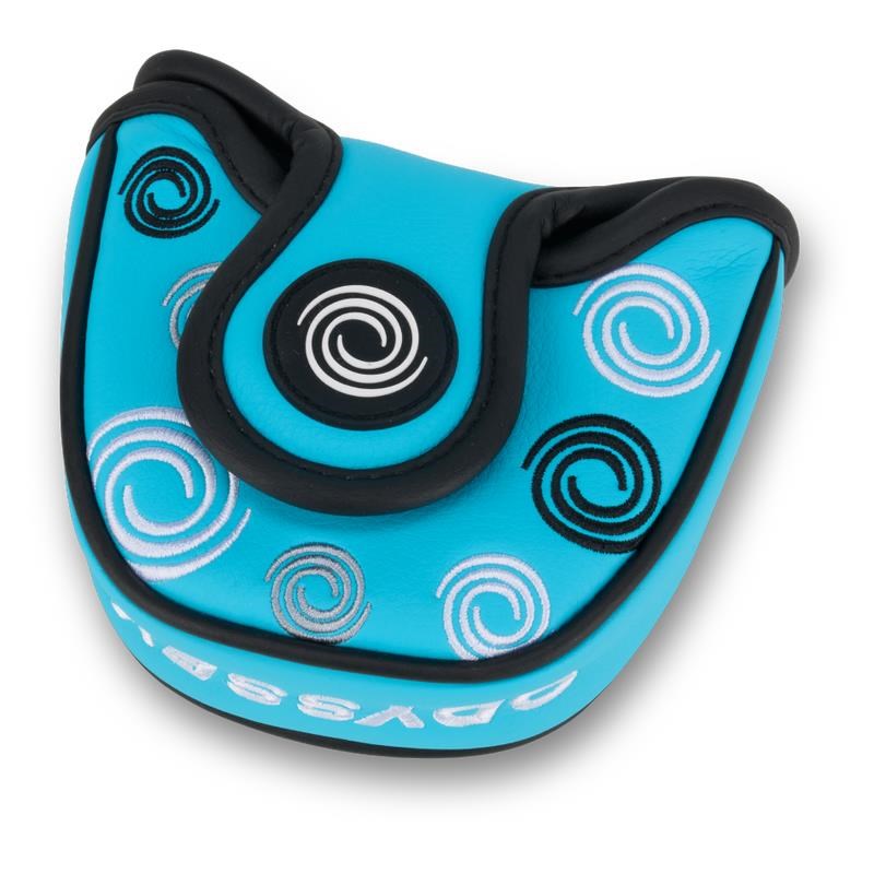 Odyssey Swirl Mallet Putter Headcover, blau