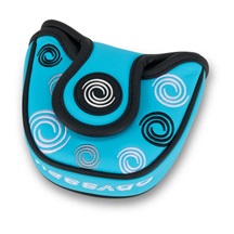 Odyssey Swirl Mallet Putter Headcover, blau