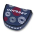 Odyssey Swirl Mallet Putter Headcover, dunkelblau