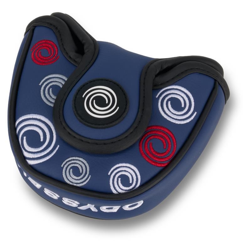 Odyssey Swirl Mallet Putter Headcover, dunkelblau