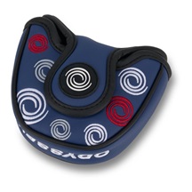 Odyssey Swirl Mallet Putter Headcover, dunkelblau