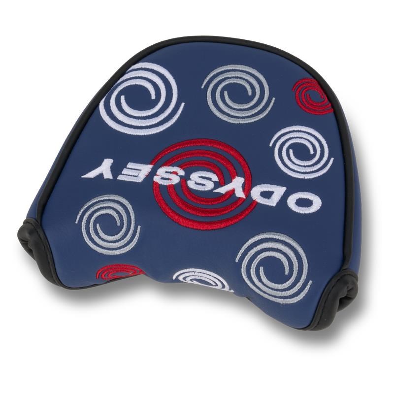 Odyssey Swirl Mallet Putter Headcover, dunkelblau