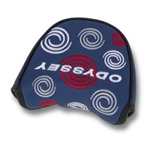 Odyssey Swirl Mallet Putter Headcover, dunkelblau