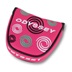 Odyssey Swirl Mallet Putter Headcover, rosa
