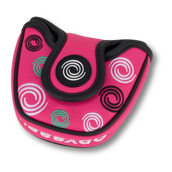 Odyssey Swirl Mallet Putter Headcover, rosa