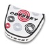 Odyssey Swirl Mallet Putter Headcover, weiss