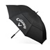 Callaway Double Canopy 64" Shield Golf Regenschirm, schwarz