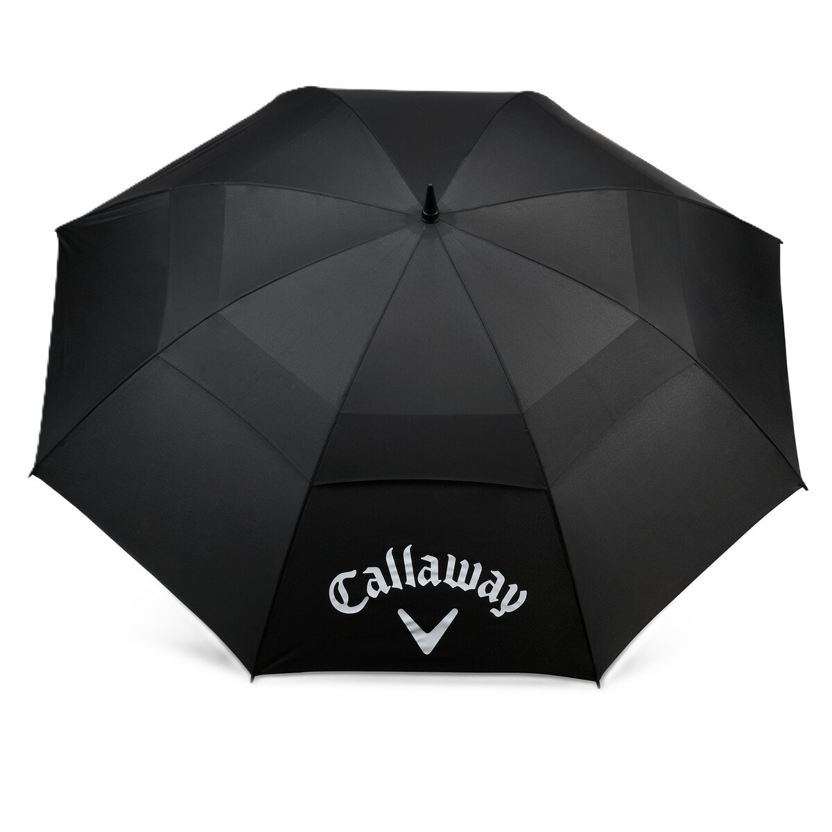 Callaway Double Canopy 64" Shield Golf Regenschirm, schwarz