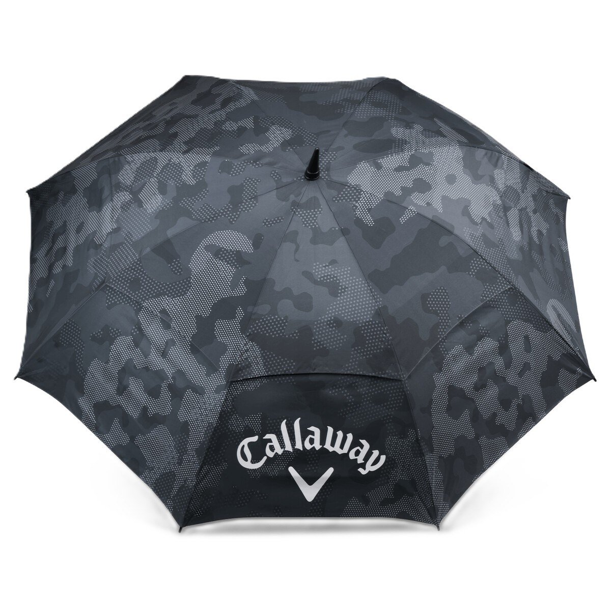 Callaway Double Canopy 64" Shield Golf Regenschirm, schwarz/camo