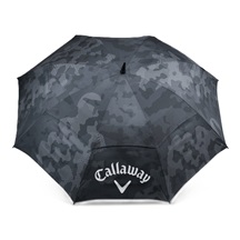 Callaway Double Canopy 64" Shield Golf Regenschirm, schwarz/camo