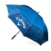 Callaway Double Canopy 64" Shield Golf Regenschirm, blau/rot