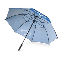 Callaway Double Canopy 64" Shield Golf Regenschirm, blau/rot