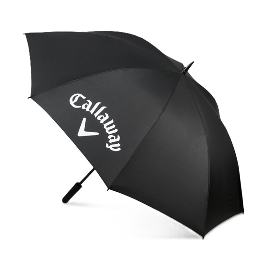 Callaway Single Canopy 60" Golf Regenschirm, schwarz