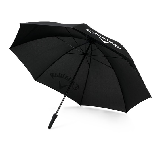 Callaway Single Canopy 60" Golf Regenschirm, schwarz