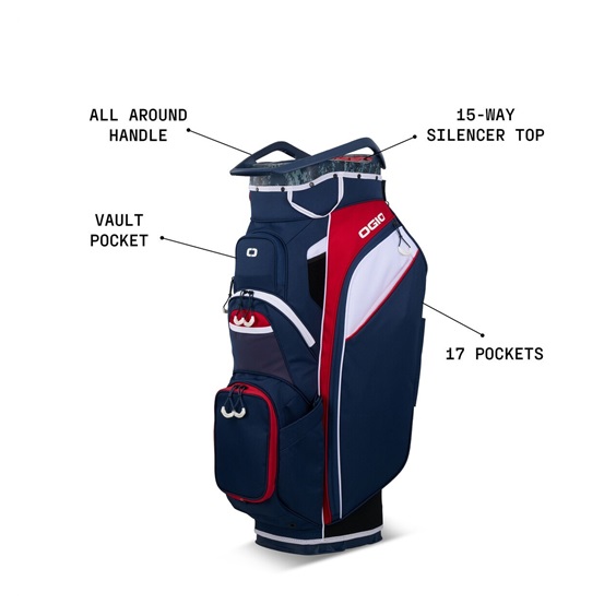 Ogio All Elements Silencer Cartbag, tetra