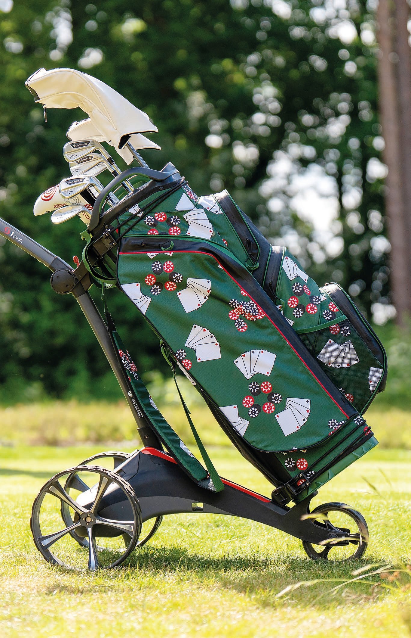 Ogio All Elements Silencer Cartbag, poker