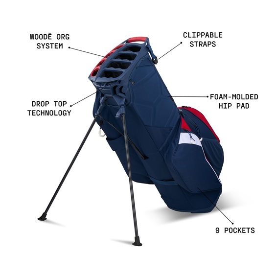 Ogio All Elements Hybrid Standbag, poker