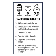 Ogio Shadow Standbag, cabernet